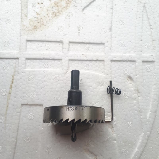 Gambar Mũi khoét thép gió HSS Φ65 (Đường kính 65mm)