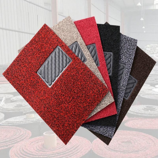 图片 Bộ 3 miếng thảm lót sàn ô tô T00.5 , Thảm sàn xe hơi 5 chỗ DIY, Thảm sàn cao su rối chống bẩn