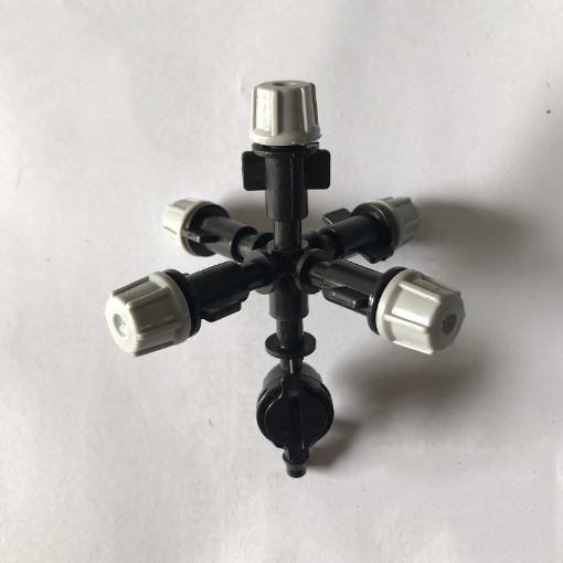 รูปภาพของ Bộ 5 đầu tưới Phun sương 40Lit/h + Chặn áp, Khởi thủy 4/7