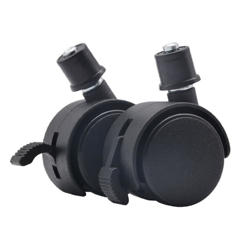 รูปภาพของ Bánh xe 45 mm mũ 19 mm, Bánh xe lắp giá kệ trồng rau, Bánh xe lắp T nhựa 19