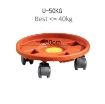 รูปภาพของ Giá để chậu hoa bằng nhựa TDN-30 cm, Kệ để chậu cây cảnh 4 bánh, Đế chậu cây có bánh xe lăn