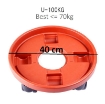 Ảnh của Giá để chậu hoa bằng nhựa TDN-37 cm, Kệ để chậu cây cảnh 4 bánh, Đế chậu cây có bánh xe lăn