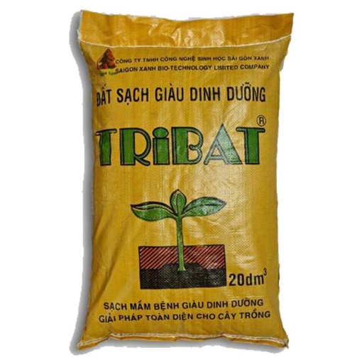 Picture of Đất Tribat dinh dưỡng 20dm3, Đất trồng cây có kèm phân bón, Trồng rau mầm, Rau, Hoa