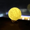 รูปภาพของ Đèn ngủ mặt trăng ML3D-2003, Đèn mặt trăng 3 màu 20cm,  Đèn trang trí Moon Light 3D