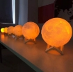 Ảnh của Đèn ngủ mặt trăng ML3D-0807, Đèn mặt trăng 7 màu 8cm,  Đèn trang trí Moon Light 3D
