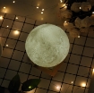 รูปภาพของ Đèn ngủ mặt trăng ML3D-1516, Đèn mặt trăng 16 màu 15cm, Điều khiển từ xa, Đèn trang trí Moon Light 3D