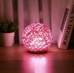 Ảnh của Đèn ngủ cầu mây đa sắc GO-16, Điều khiển từ xa, Đèn ngủ cho bé, Đèn led trang trí để bàn