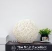 图片 Đèn ngủ cầu mây đơn sắc GO-03, Đèn ngủ, Đèn led trang trí để bàn ấm áp