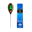 Gambar Máy đo PH điện tử, Dụng cụ đo độ PH đất 4 trong 1, Que thử PH, Độ ẩm, Ánh sáng, Nhiệt độ