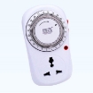 Gambar Ổ cắm điện hẹn giờ cơ Kerde TW-E05, 15 phút, Công tắc hẹn giờ tự động 15 phút, Ổ cắm cơ học
