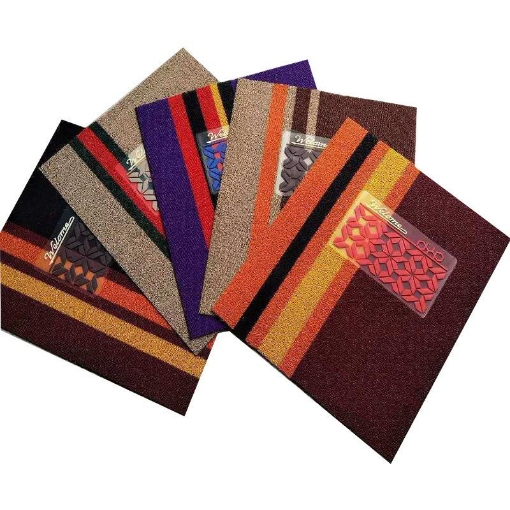 รูปภาพของ Bộ 3 miếng thảm lót sàn ô tô T30.5 , Thảm sàn xe hơi 5 chỗ DIY, Thảm sàn cao su rối sang trọng