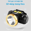 图片 Đèn pin đội đầu cảm biến thông minh mắt Led siêu sáng (pin li-ion + sạc)