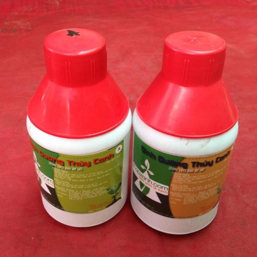 Picture of Dung dịch thủy canh cho hoa củ quả 500CQ, Dinh dưỡng thủy canh trồng rau 0.5l * 2, Phân bón thủy sinh