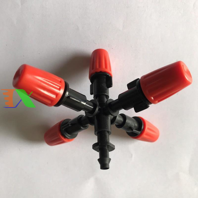 Đầu tưới gốc 8 tia