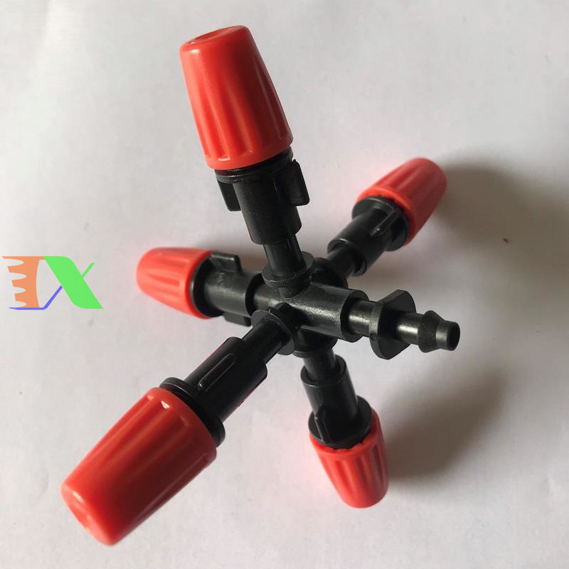 Đầu tưới gốc 8 tia