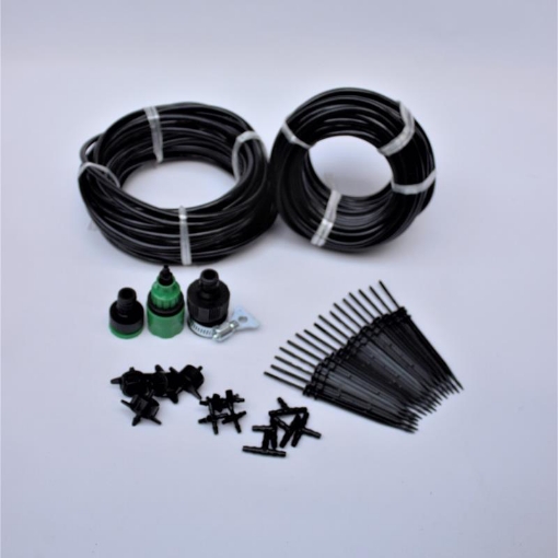 รูปภาพของ Bộ Kit 16 Que cắm nhỏ giọt đầy đủ dây, phụ kiện TX-DIY-091, Béc tưới nhỏ giọt trồng hoa rau tự lắp DIY