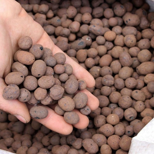 Ảnh của Sỏi nhẹ, Viên đất sét nung nở LECA-0512, Kích thước 05-12mm, Expanded clay pebbles LECA