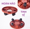 Ảnh của Giá để chậu hoa bằng nhựa TDN-40 cm, Kệ để chậu cây cảnh 4 bánh, Đế chậu cây có bánh xe lăn