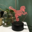 Ảnh của Đèn ngủ, Đèn trang trí Led 3D GO-008, Đèn ngủ 16 màu mini có điều khiển