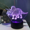 Ảnh của Đèn ngủ, Đèn trang trí Led 3D GO-008, Đèn ngủ 16 màu mini có điều khiển