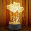 Ảnh của Đèn ngủ, Đèn trang trí Led 3D GO-008, Đèn ngủ 16 màu mini có điều khiển
