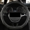 รูปภาพของ Bọc vô lăng ô tô BV05, Bọc da tay lái xe hơi cao cấp, Bọc vô lăng xe 4-7 chỗ, Size M 38cm