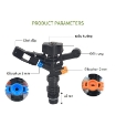 รูปภาพของ Đầu bec tưới cánh đập xoay 360° MS-5022A, Súng phun tưới cây 1/2" ren 21, Sprinkler Gun