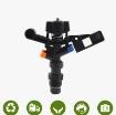 รูปภาพของ Đầu bec tưới cánh đập xoay 360° MS-5022A, Súng phun tưới cây 1/2" ren 21, Sprinkler Gun
