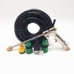 图片 Bộ phụ kiện tưới cây, Rửa xe 4 món V8N-4085, Bộ vòi tưới cây súng đồng VOI-17, Dùng cho dây 8-11 mm