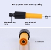 Ảnh của Bộ phụ kiện tưới cây, Rửa xe 5 món V8N-5080, Bộ vòi tưới cây nhựa thằng, Dùng cho dây 8-11 mm
