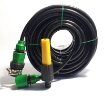 Ảnh của Bộ phụ kiện tưới cây, Rửa xe 5 món V8N-5080, Bộ vòi tưới cây nhựa thằng, Dùng cho dây 8-11 mm