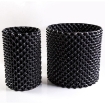 Gambar Bầu ươm cây công trình BLV-40, Chậu trồng cây có lỗ thoáng khí cao 40 cm dày 0.7 mm nhựa PET