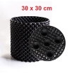 Picture of Chậu trồng cây dùng bầu CLV 30*30 cm kèm đế chậu, Bầu ươm cây cảnh rau hoa có lỗ thoát