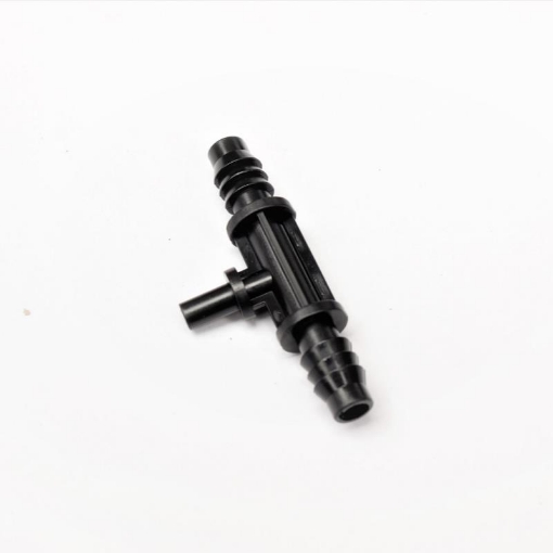 รูปภาพของ Tê chia cho ống Φ811 912 mm ra trơn 6 mm TE812.6A, T chia 3 cho ống PE, LDPE, HDPE, PVC 8/11 9/12 ra trơn 6