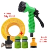 图片 Vòi xịt nước tưới cây, rửa xe 7 Chế độ VOI-N7T1.512, Bộ 4 món Vòi 7 trong 1 + Dây 8-12 mm