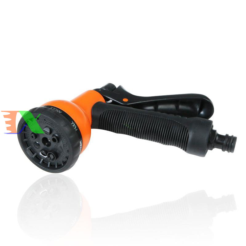 Vòi xịt nước tưới cây, rửa xe, phun sương đa năng (8 trong 1) kèm cút chuyển nhanh 16 siêu bền