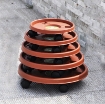 Ảnh của Giá để chậu hoa bằng nhựa TDN-37 cm, Kệ để chậu cây cảnh 4 bánh, Đế chậu cây có bánh xe lăn