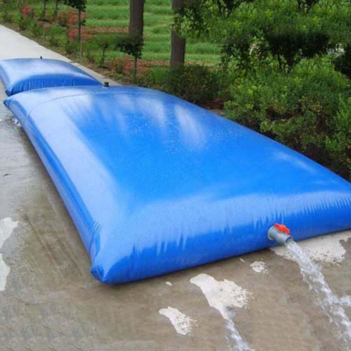 图片 Túi PVC chứa nước chống hạn hán THT-10 m3, Bồn nhựa trữ nước di động chống xâm mặn