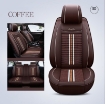 รูปภาพของ Áo ghế ô tô 5D A27.1, Áo ghế xe hơi, Bọc da ghế xe 5D 1 ghế trước, Bọc ghế ô tô 4-5 chỗ