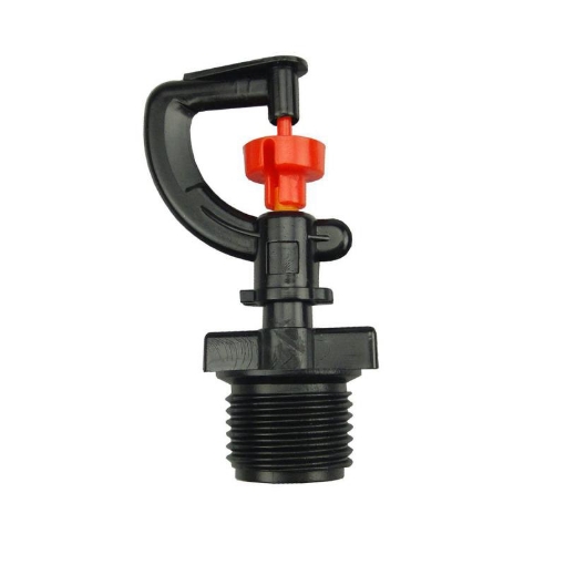 รูปภาพของ Đầu tưới xoay phun mưa trơn 7.5 mm TM-8202, Béc tưới xòe 360° Kèm phụ kiện nối