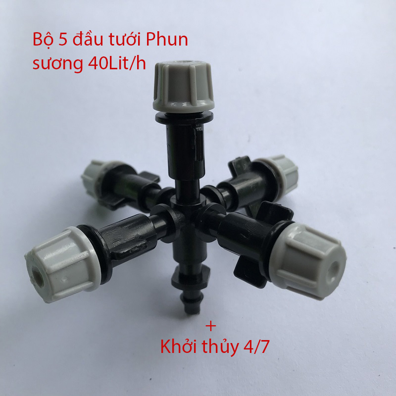 Bộ 5 đầu phun sương gân 4/7 [+7,600đ]