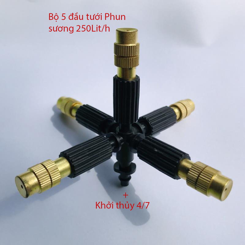 Bộ 5 đầu phun sương gân 4/7 [+21,600đ]
