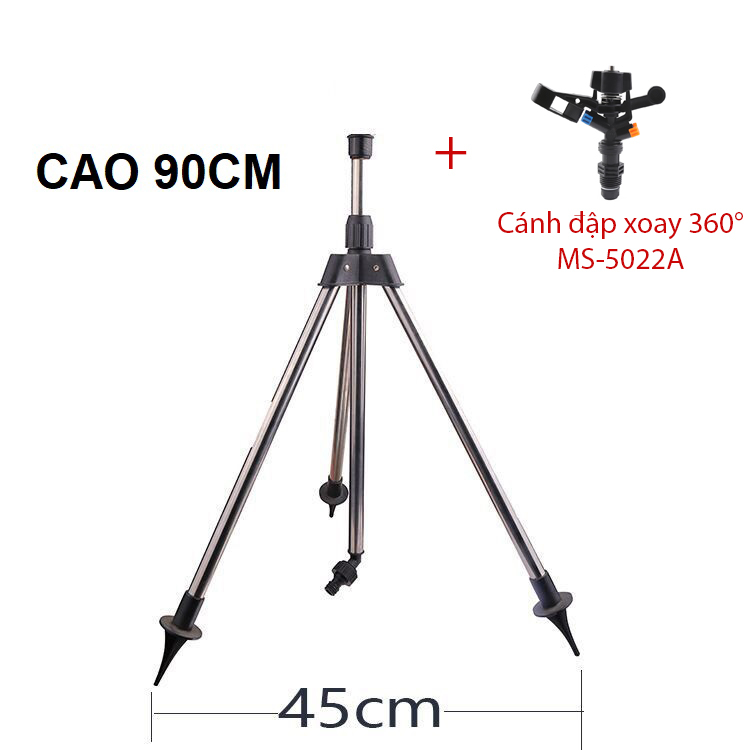 Đầu bec tưới cánh đập, kèm Tripod 3 chân [+100.000đ]