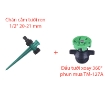 图片 Đầu tưới xoay 360° phun mưa TM-127A, Tưới phun xòe Kèm chân đế