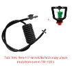 Ảnh của Đầu tưới xoay phun mưa trơn 6mm TM-7203, Béc tưới xòe 360° Kèm phụ kiện nối