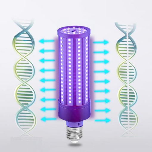 Picture of Đèn led sát khuẩn E27.65R, Điểu khiển từ xa, Đèn cực tím UV-A diệt khuẩn virut không khí 65W