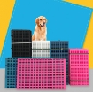 Picture of Tấm lót chuồng Pet size M 47*34*1cm, Sàn nhựa lót cho vật nuôi, thú cưng