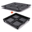 Ảnh của Đáy và Tấm lót chậu lắp ghép D.CLG-40, Đáy Chậu ghép cỡ 40x40cm