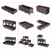 Ảnh của Đáy và Tấm lót chậu lắp ghép D.CLG-40, Đáy Chậu ghép cỡ 40x40cm