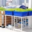 Ảnh của Khay nhựa trồng Aquaponics KAQ-100, Dung tích100l, Chậu trồng Aquaponics chuyên nghiệp